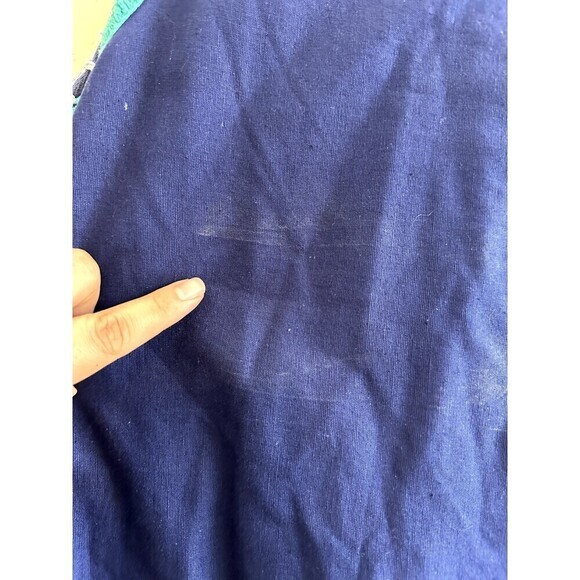 Akemi + Kin Anthropologie Crochet Trim Swing Shift Dress Size L Boho Hippie - Picture 2 of 16